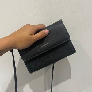 Matt & Nat Black Crossbody Bag